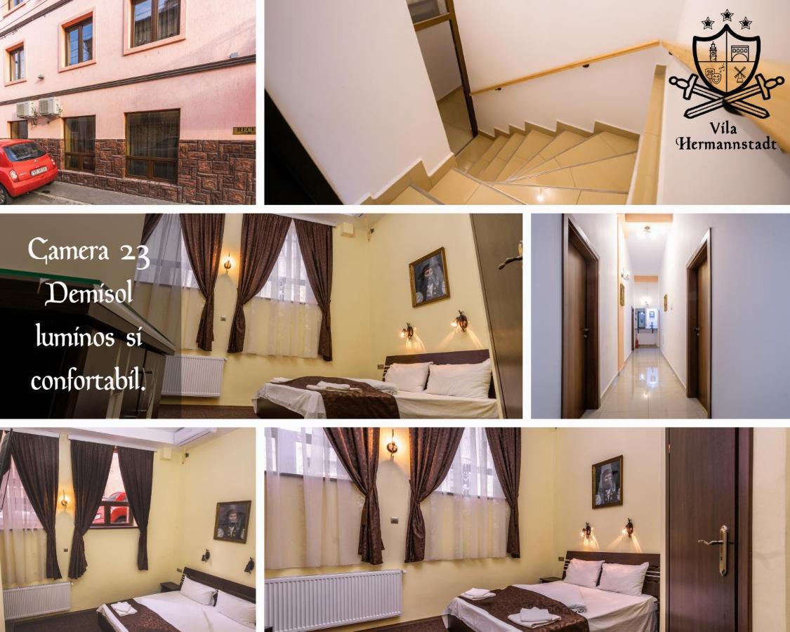 Pensiunea Hermannstadt Bagian luar foto